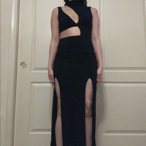 long black dress